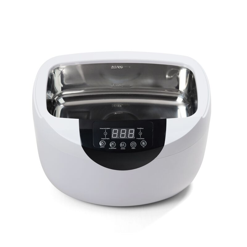 40KHz Household Ultrasonic Cleaner 2.5 Liter Ultrasonic Jewelry Cleaner Machine 65W With Heating and Degas Function