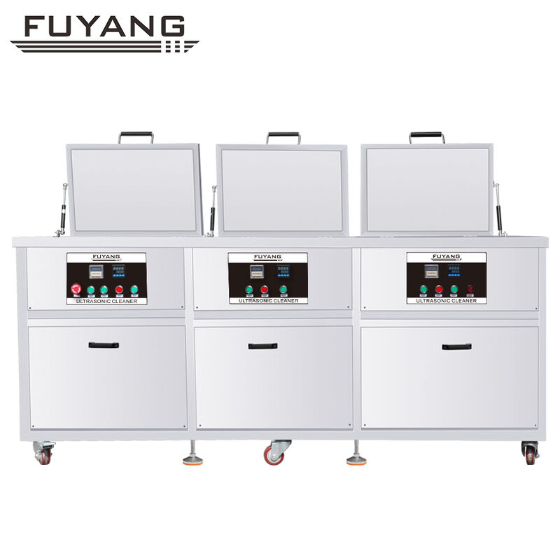 96L Ultrasonic Washer Machine 1500W Ultrasonic Filter Cleaning Machine Incorporating Three Tanks